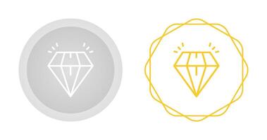 icono de vector de diamante