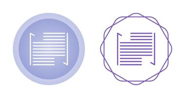 Indent Vector Icon