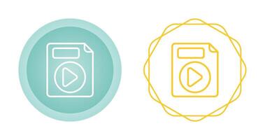 Video File Vector Icon