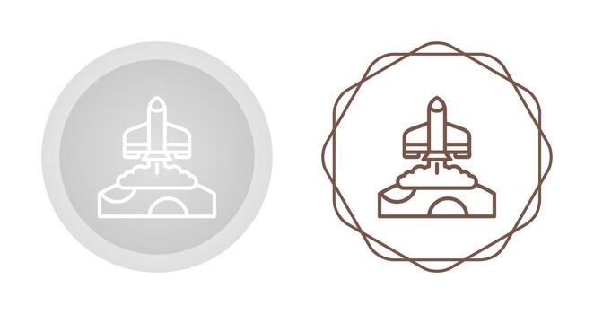 icono de vector de cohete