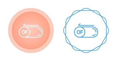 Of Button Vector Icon