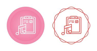 Music File Vector Icon