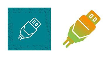 Usb Cable Vector Icon