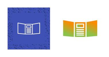 Triptych Vector Icon