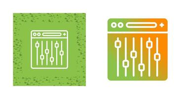 icono de vector de configuración