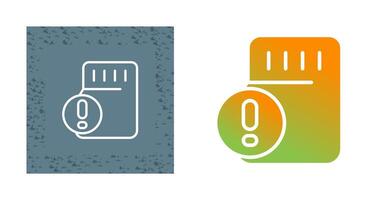 Memory Card Vector Icon