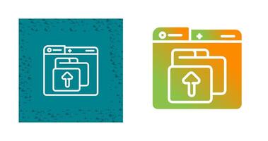 Upload File Vector Icon