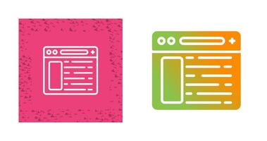 Browser Vector Icon