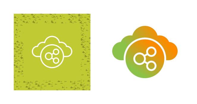 Cloud Computing Vector Icon