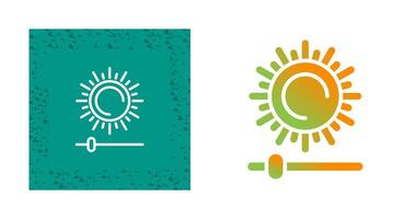 Brightness And Contrast Vector Icon