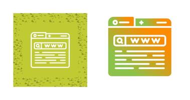 World Wide Web Vector Icon