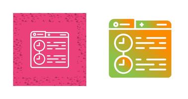 Timeline Vector Icon