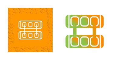 icono de vector de interruptor de red