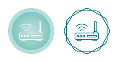 Wi-Fi Router Vector Icon