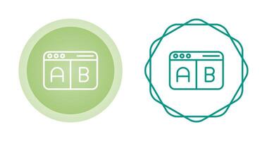 Multivariate Testing Vector Icon