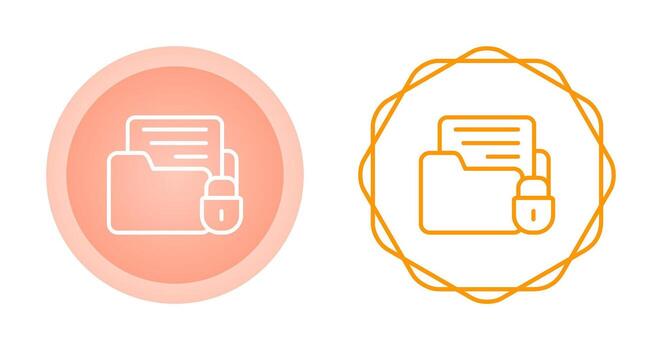 Data Encryption Vector Icon