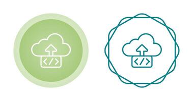 Cloud Deployment Vector Icon