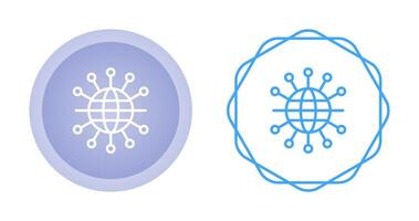 Network Topology Vector Icon