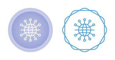 Network Topology Vector Icon