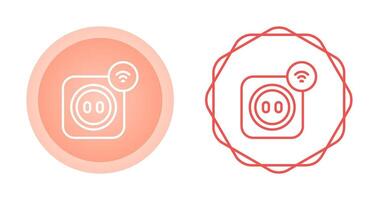 Smart Plug Vector Icon