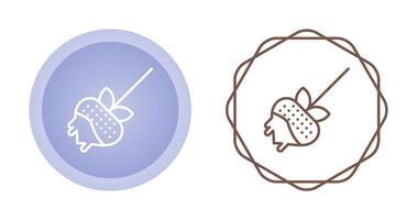Chocolate fondue Vector Icon