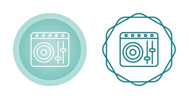 DJ Controller Vector Icon