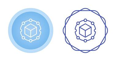 Blockchain Analytics Vector Icon