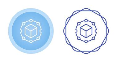 Blockchain Analytics Vector Icon