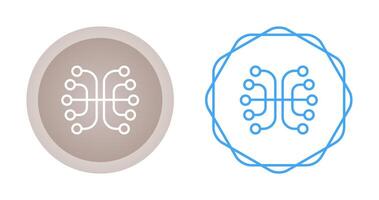 Neural Networks Vector Icon