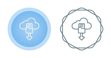 Cloud Security Auditing Vector Icon