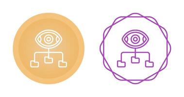 icono de vector de visualización de datos