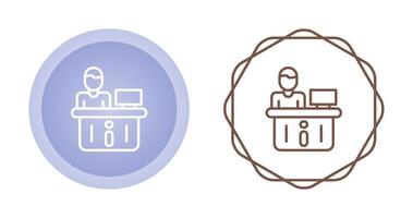 Reception Vector Icon