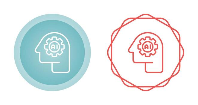 Artificial Intelligence Vector Icon