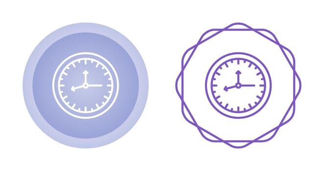 Clock Vector Icon