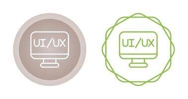 ux ui vector icono