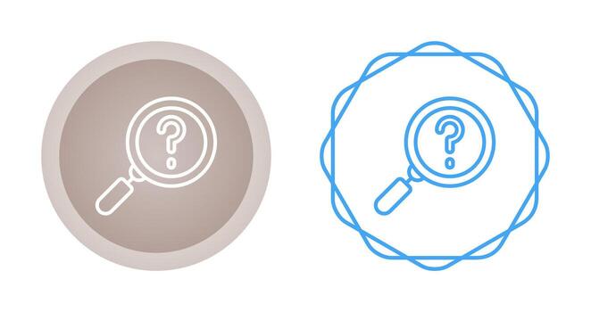 Problem Framing Vector Icon