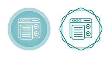 Concept Testing Vector Icon
