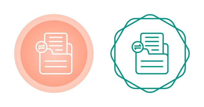 documento compartir vector icono
