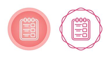 Task list with clipboard Vector Icon