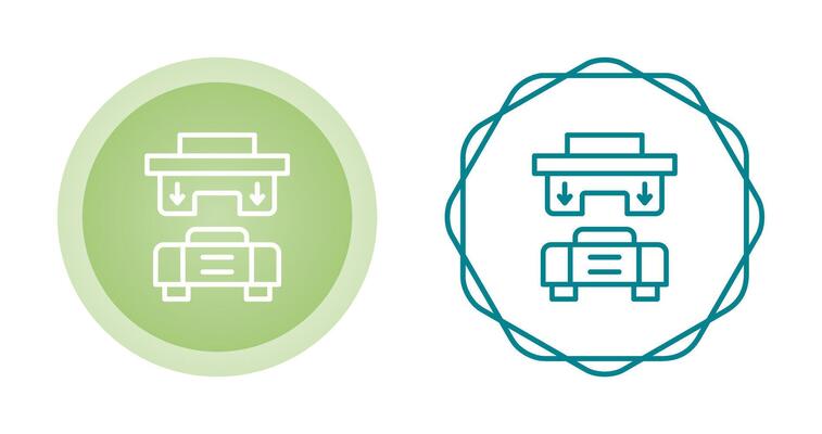 Press Machine Vector Icon