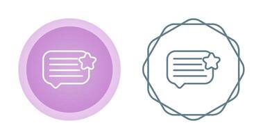 Feedback Vector Icon