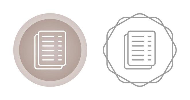 Document Vector Icon