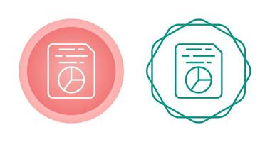 Document Insert Diagram Vector Icon