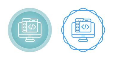 Code Editor Vector Icon