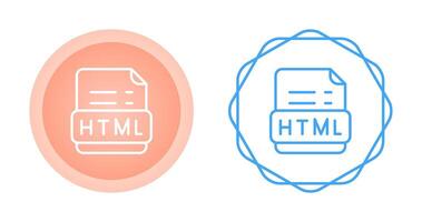 Html Vector Icon