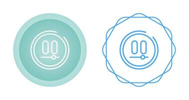 Video Pause Button Vector Icon