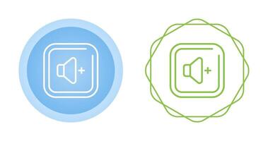 Volume Up Square Vector Icon
