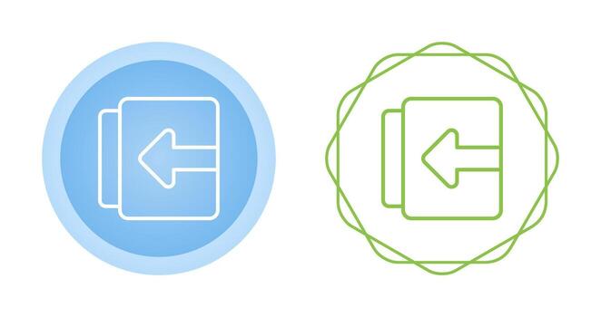 Document Import Vector Icon