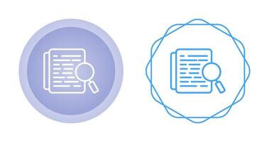 Document Review Vector Icon