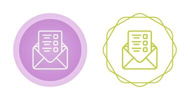 Mailing Lists Vector Icon